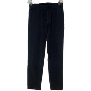 Pure Navy Black Jogger Pants With Pockets Size Medium